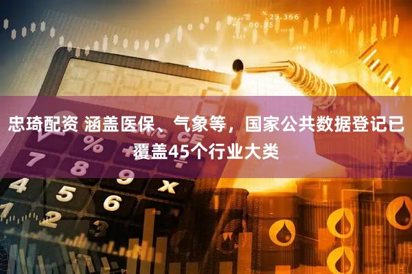忠琦配资 涵盖医保、气象等，国家公共数据登记已覆盖45个行业大类