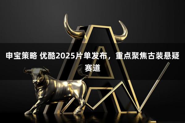 申宝策略 优酷2025片单发布，重点聚焦古装悬疑赛道